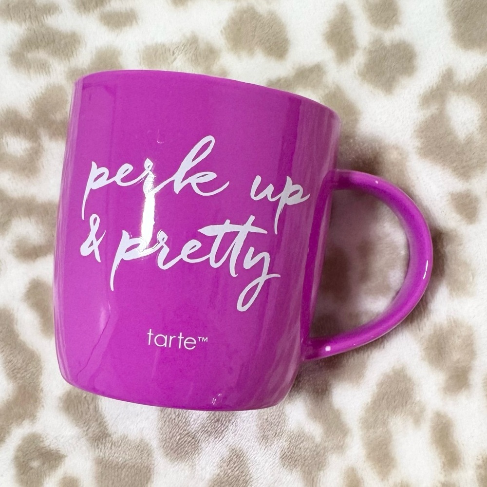 tarte Bright Purple Glossy Ceramic Mug